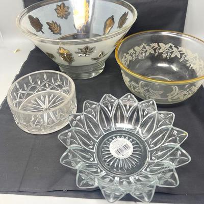 Glass, Possibly Some Crystal, Bowls