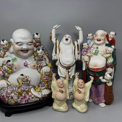 Happy Buddha With Children #2