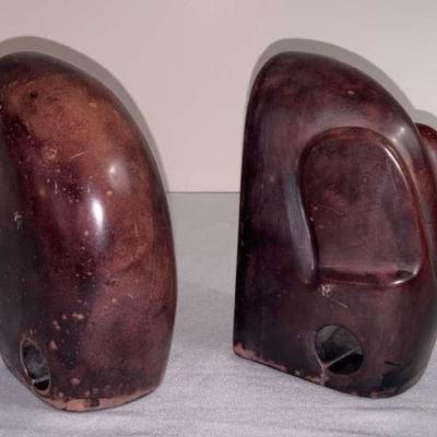 Elephant Book Ends, Made In Kenya Africa  
