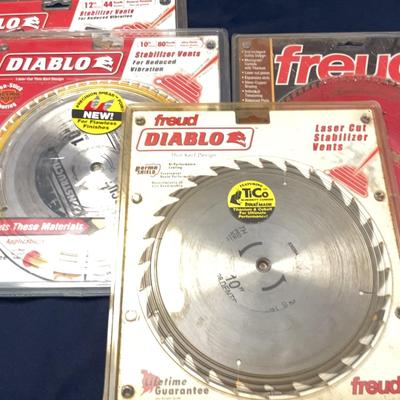 Diablo Freud Lot Of 4 Saw Blades 