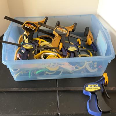 Lot Of Quick-grips And Bungees