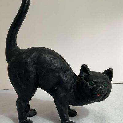 Cast Iron Black Cat 