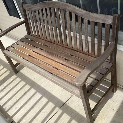 Possibly Teak Bench 