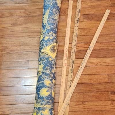Blue And Yellow Fabric 
