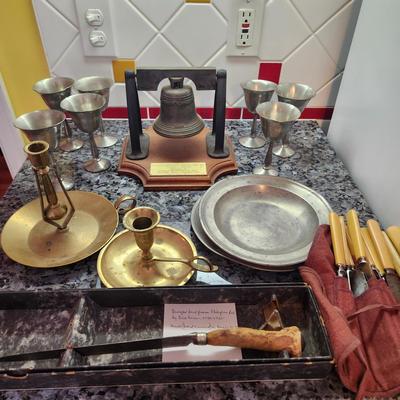 Replica of George H Holbrook Bell And More