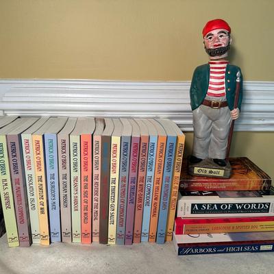 Old Salt Decanter And High Seas Books