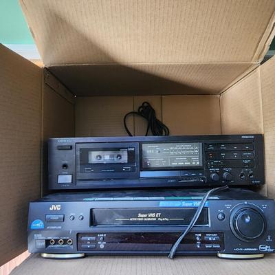 Onlyo Cassette Deck, JVC VHS Player And More