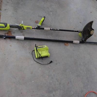 Ryobi Pole Saw And Line Trimmer