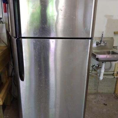 Frigidaire Stainless Steel Fridge And Freezer