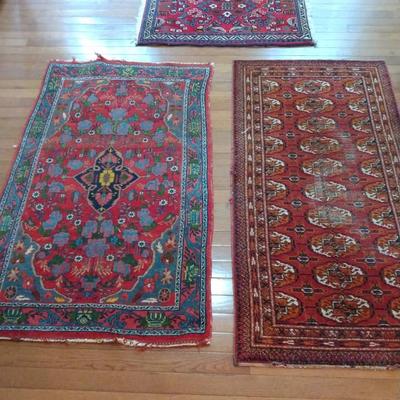 Medium And Small Oriental Rugs