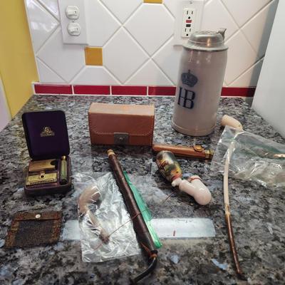 Vintage Razors And Pipes
