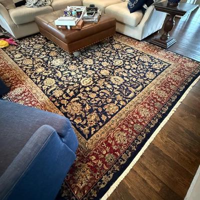 Handmade Wool Area Rug 10 X 14