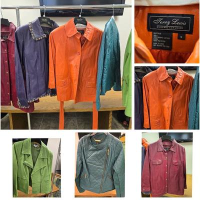5 Colorful Leather Designer Jackets, Iman, Jerry Lewis 