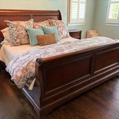 King Sleigh Bed Frame
