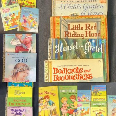 Vintage Children’s Vintage Little Golden Books