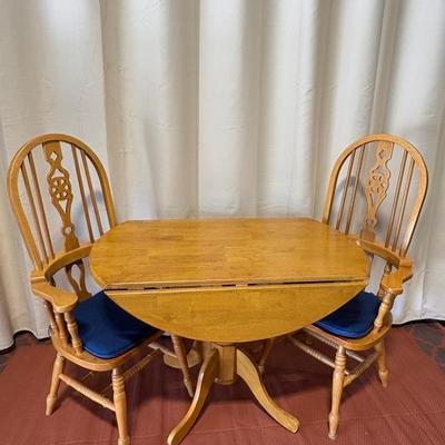 Thiet Dan Co. Drop Side Kitchen Table & 2 Chairs 