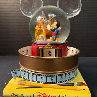 Mickey’s Celebration Of Animation Snow Globe 