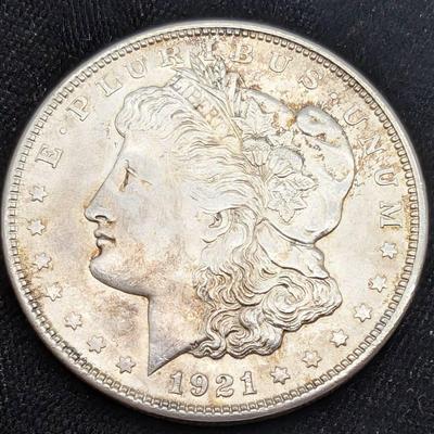 1921 Morgan Silver Dollar