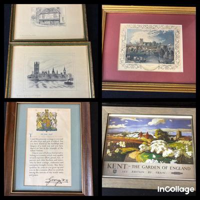 Collection Of British Prints-Parliament, Kent Gardens