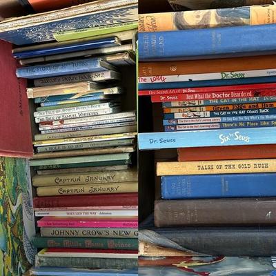 Large Collection Of Vintage Children’s Books