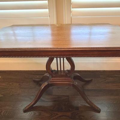 Vintage Harp Table 
