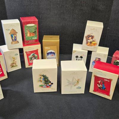 15 Hallmark Walt Disney Characters Ornaments