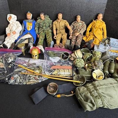 Lot Of Vintage GI Joes And Accessories 