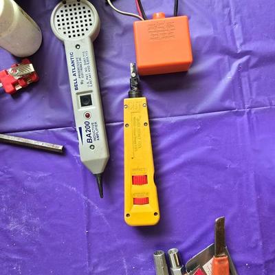 Telephone repairman tools