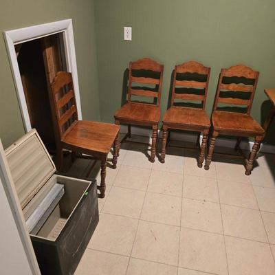4 chair set