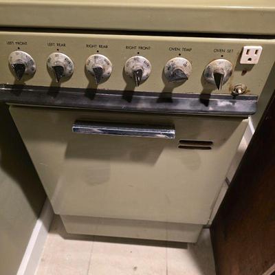 Hotpoint 60's electric stove