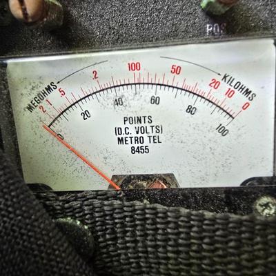 Telephone repairman Simpson meter