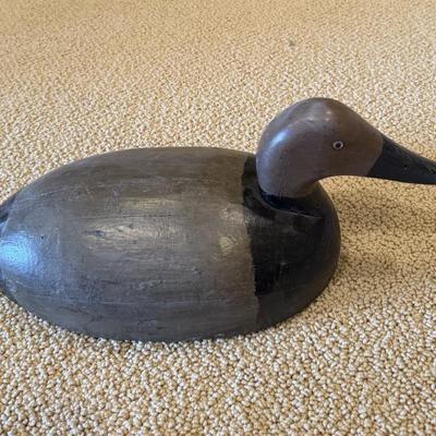 Antique carved and painted duck decoy 
