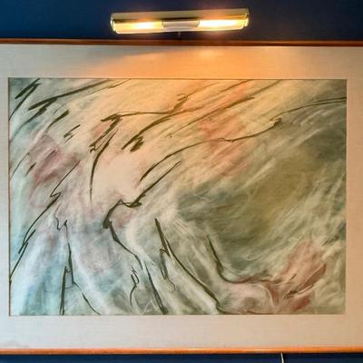 Original abstract piece by local Michigan artist Van Tuinen