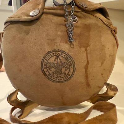 Vintage boy scouts canteen 