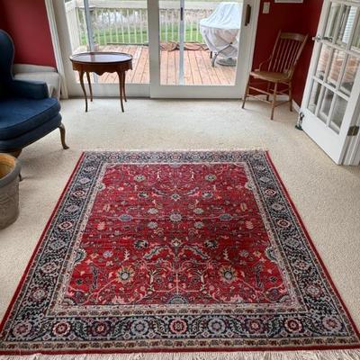 Vintage Kadjar P ersian rug