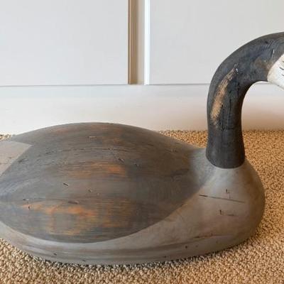 Antique hand carved goose decoy