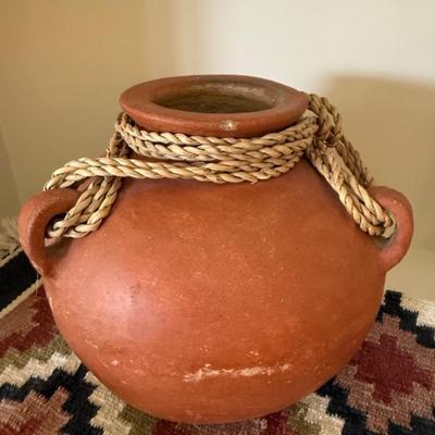 Vintage terracotta jug