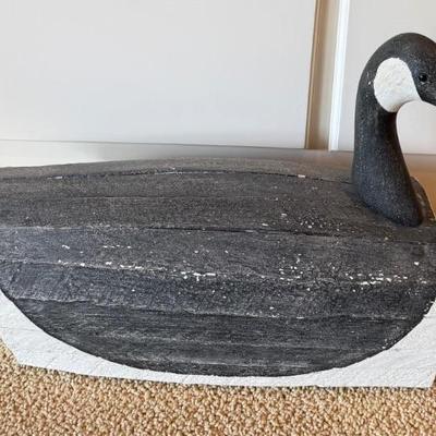 Antique canada goose decoy 