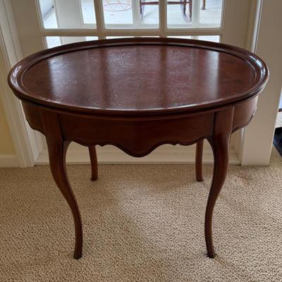 Antique Queen Anne style side table