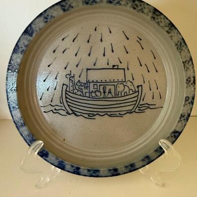 Eldreth pottery  salt glaze plates