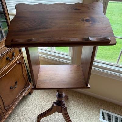 Vintage dictionary stand