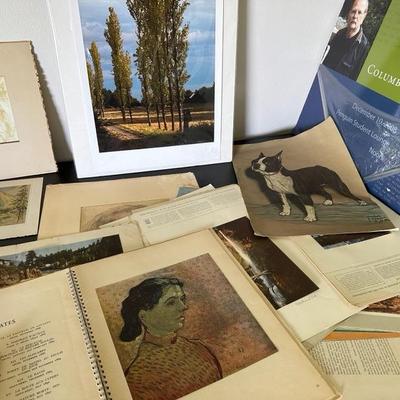 Great selection of vintage prints and posters