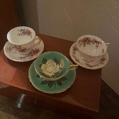 Ansley Of England teacups