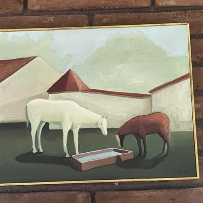 "Pasture, Evening" by Sarah-Faith Strait