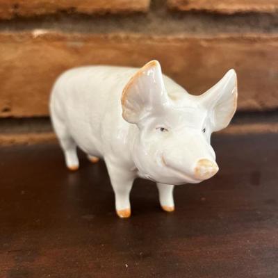 Beswick Pig figurine, specifically the "Wall Champion Boy 53rd" model