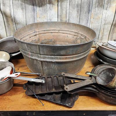 Tub Of Old Metal