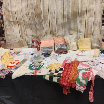 Vintage Linens & Baby Clothes