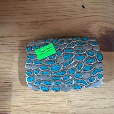 Pewter & Turquoise 