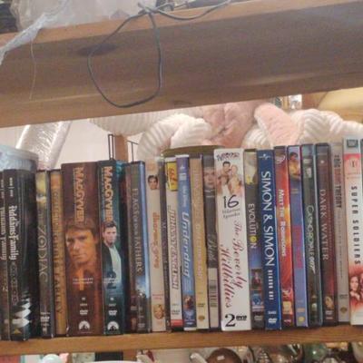 85 DVD's 