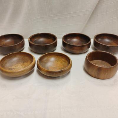 7 Wood Bowls